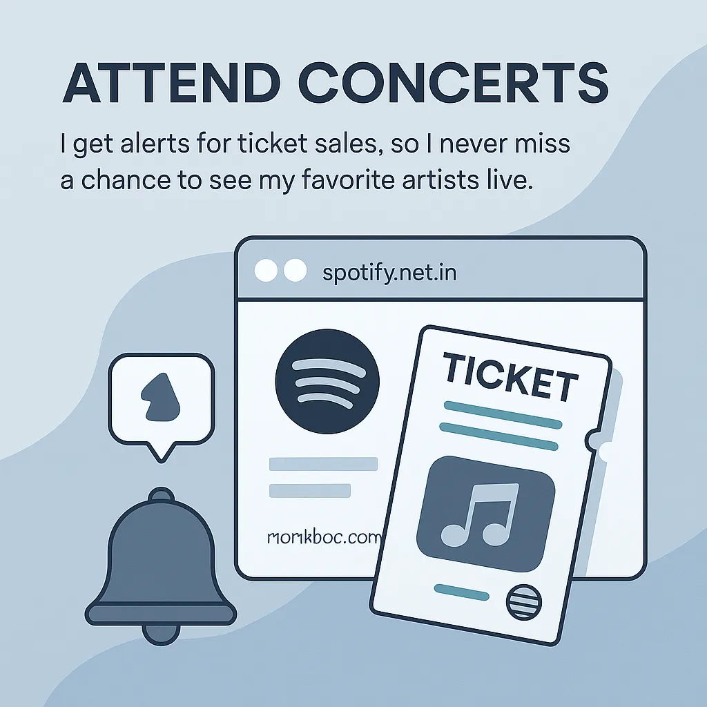 attend concerts live only on spotify mod apk