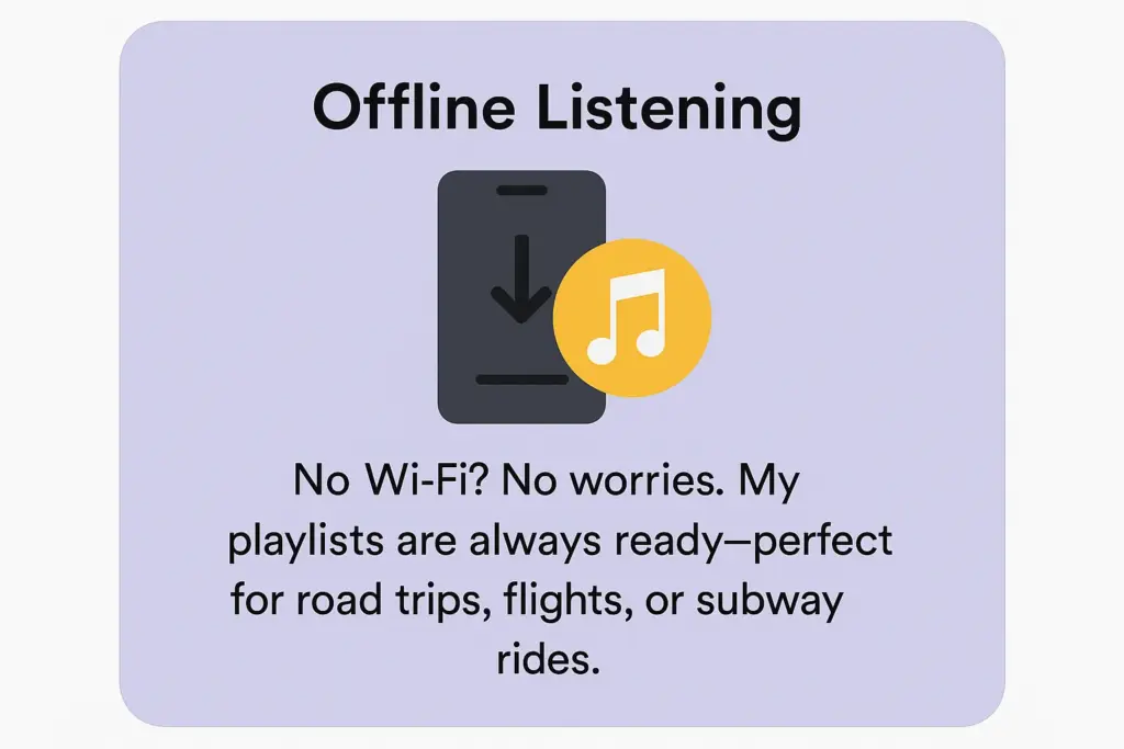 offline listening on spotify