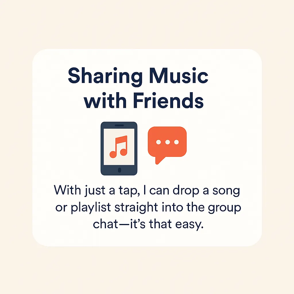 sharing music with you friends in spotify mod apk